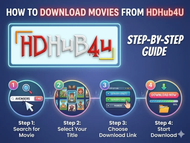 How to Download Movies from HDHub4U Step-by-Step Guide